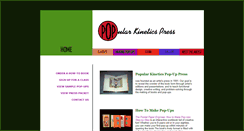 Desktop Screenshot of popularkinetics.com